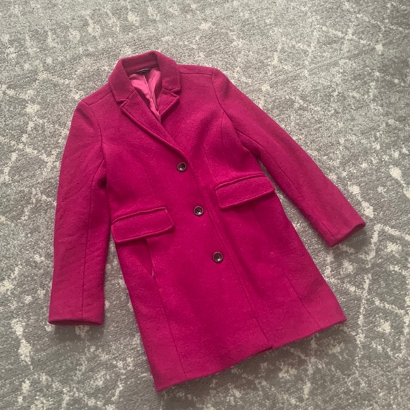 Lands' End Jackets & Blazers - Lands End Hot Pink Jacket